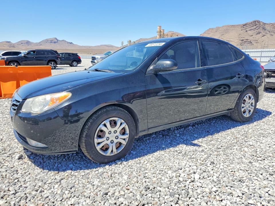 2010 Hyundai Elantra VIN KMHDU4AD6AU167905 COPART salvage auction — FRONT END, NV - SALVAGE TITLE, sold $750 on 2026-07-20 (photo 1)