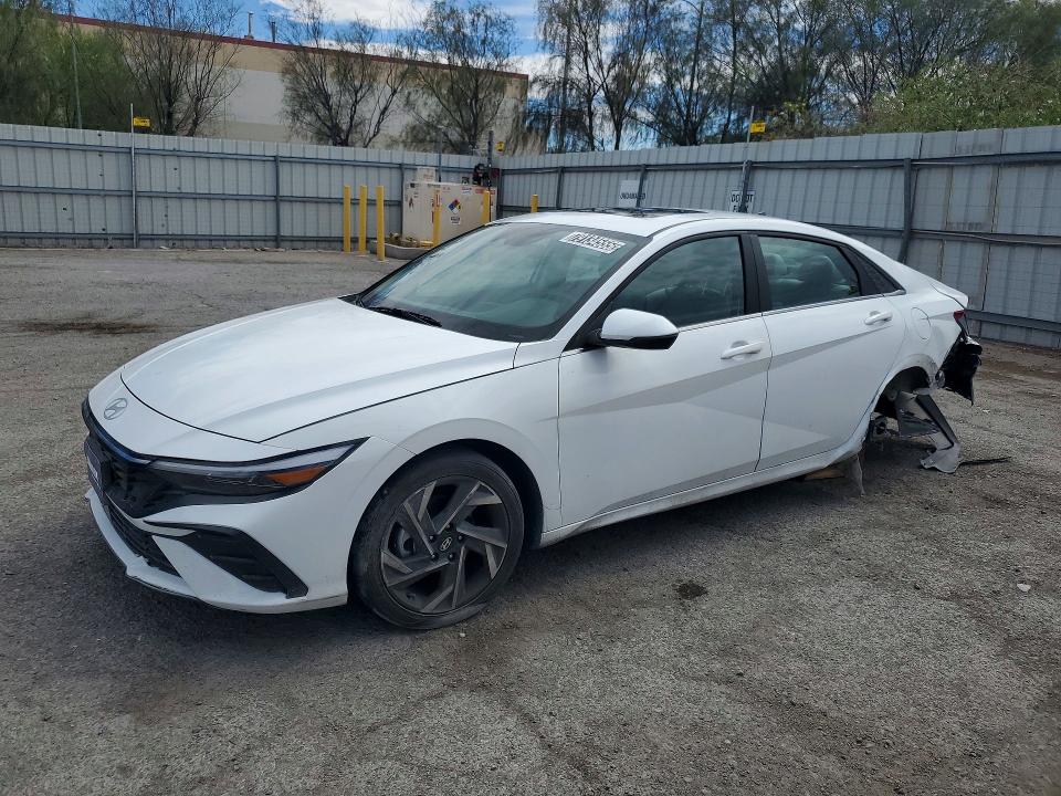 2025 Hyundai Elantra VIN KMHLP4DG5SU907633 COPART salvage auction — REAR END, NV - CERTIFICATE OF TITLE, sold $5,200 on 2026-07-23 (photo 1)