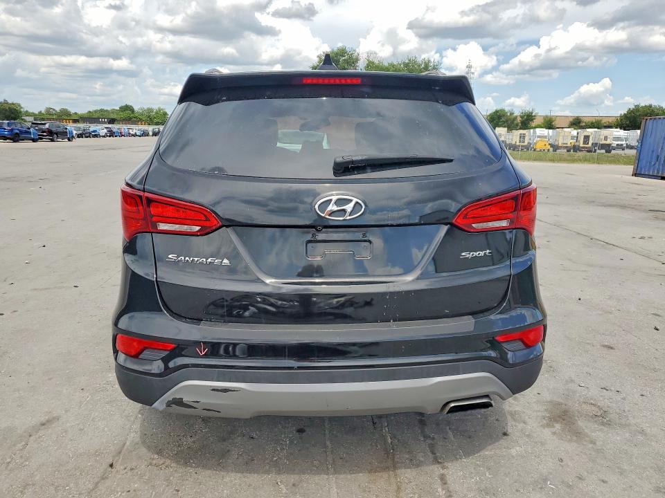 2017 Hyundai Santa fe VIN 5NMZU3LB0HH030802 COPART salvage auction — FRONT END, FL - CERT OF TITLE SLVG REBUILDABLE, sold $2,700 on 2026-07-02 (photo 6)