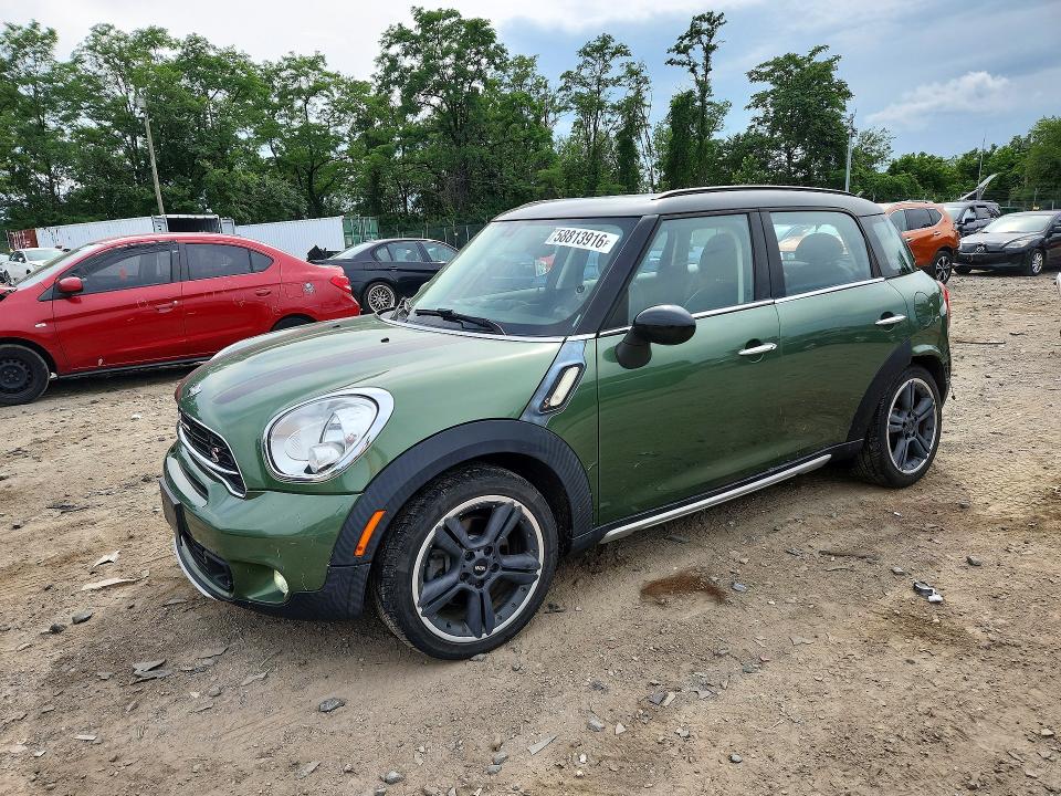 2015 Mini Cooper VIN WMWZC5C57FWM18867 COPART salvage auction — REAR END, Md - Cert Of Salvage > 75% Damage, sold $2,350 on 2026-07-28 (photo 1)