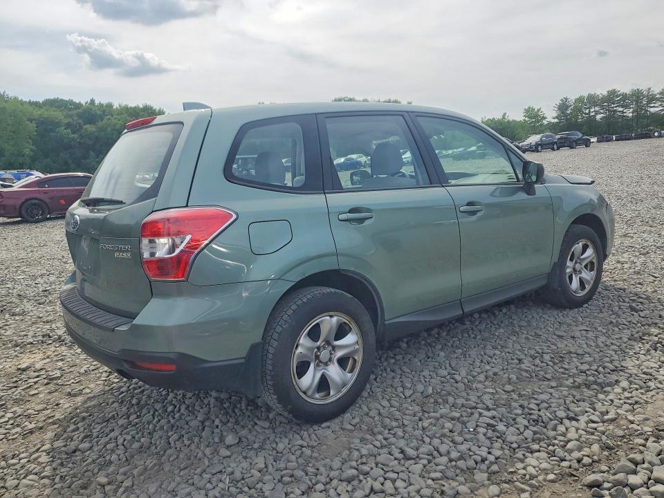 2016 Subaru Forester VIN JF2SJAAC7GH483309 COPART salvage auction — FRONT END, Nj - Cert Of Title-Salvage, sold $2,650 on 2026-07-20 (photo 3)