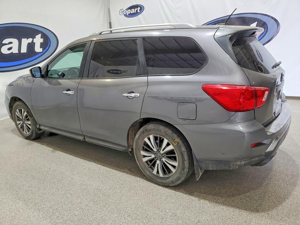 2017 Nissan Pathfinder VIN 5N1DR2MNXHC601639 COPART salvage auction — REAR END, CA - CERTIFICATE OF TITLE, sold $675 on 2026-07-02 (photo 2)