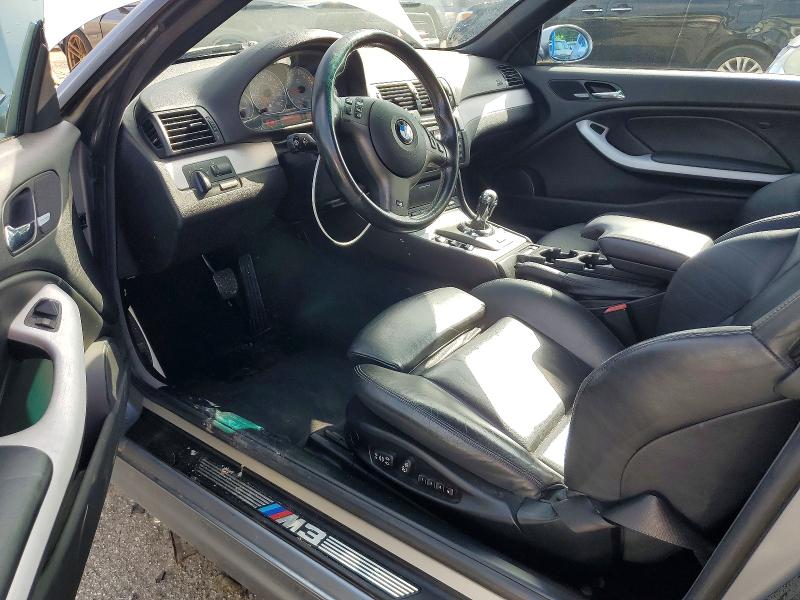 2004 BMW M3 VIN WBSBR93444PK04906 COPART salvage auction — NORMAL WEAR, FL - CERTIFICATE OF TITLE, sold $2,450 on 2026-07-27 (photo 8)