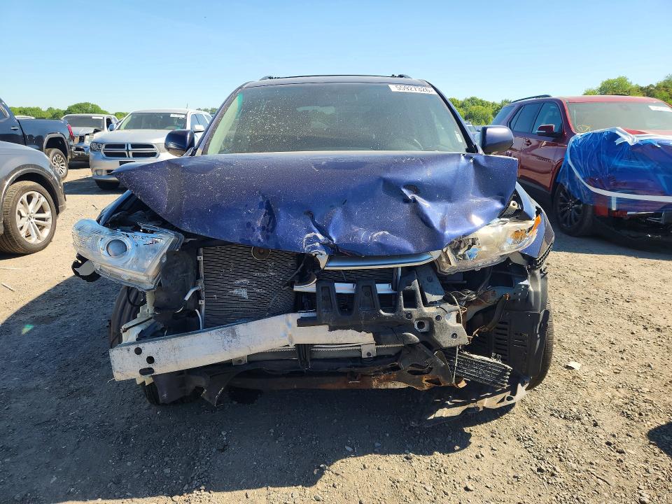 2011 Toyota Highlander VIN 5TDDK3EH6BS060277 COPART salvage auction — FRONT END, Ma - Cert Of Title-Reconstrctd Coll, sold $2,600 on 2026-07-08 (photo 5)