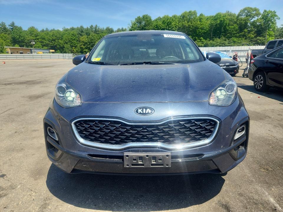 2021 Kia Sportage VIN KNDPMCAC8M7887860 COPART salvage auction — REAR END, Ri - Salvage Certificate Of Title, sold $4,150 on 2026-07-30 (photo 5)