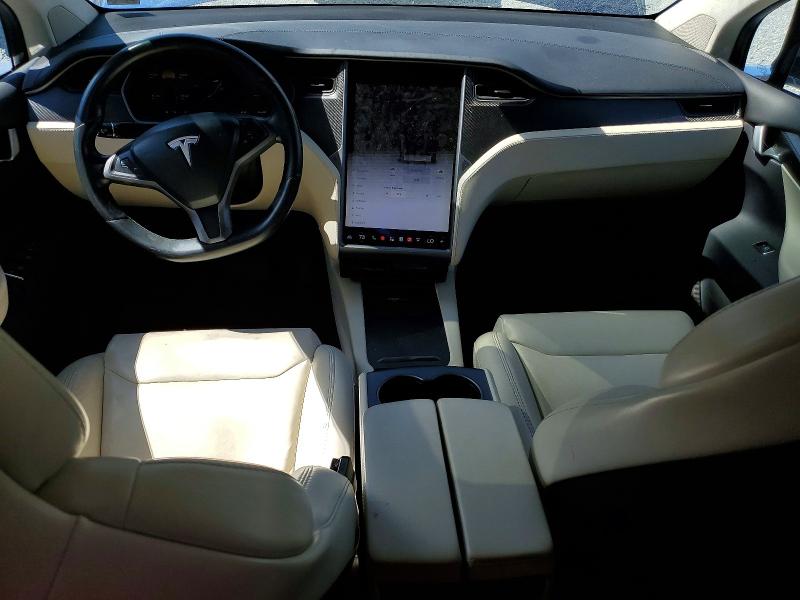 2018 Tesla Model x VIN 5YJXCBE27JF136057 COPART salvage auction — UNDERCARRIAGE, Salvage Title, sold $7,700 on 2026-07-23 (photo 8)