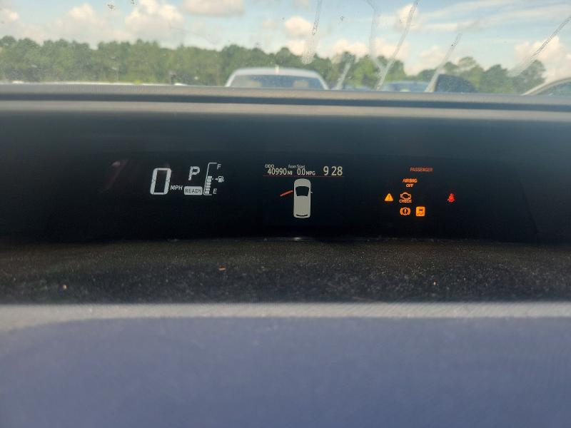 2016 Toyota Prius VIN JTDKDTB38G1115472 COPART salvage auction — WATER/FLOOD, Al - Cert Of Title-Flood Salvage, sold $3,400 on 2026-07-20 (photo 9)