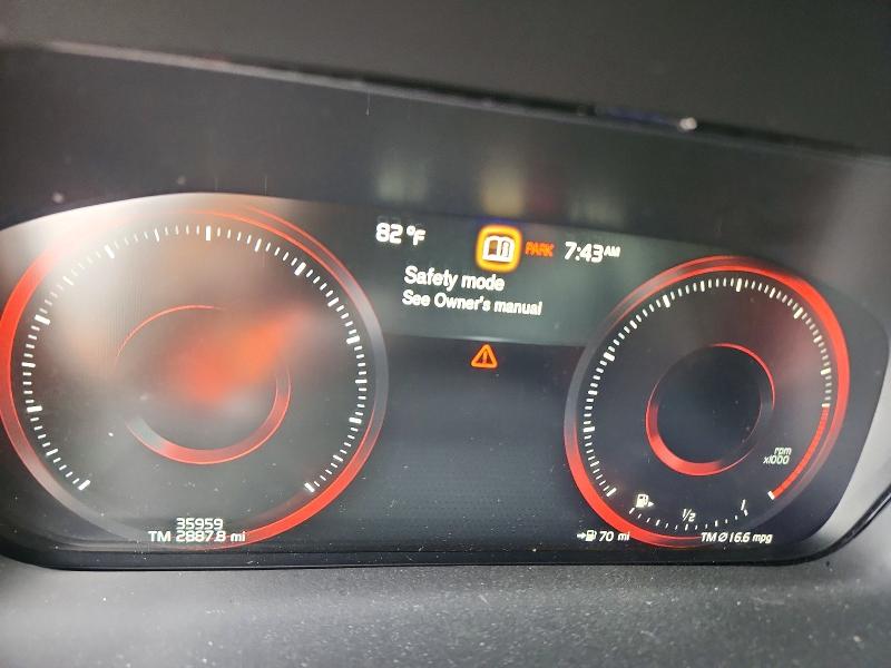 2021 Volvo Xc60 VIN YV4102RK8M1793730 COPART salvage auction — FRONT END, La - Certificate Of Title, sold $4,850 on 2026-07-09 (photo 9)