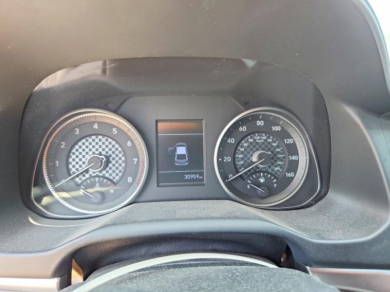 2020 Hyundai VIN KMHD84LF3LU068111 COPART salvage auction — FRONT END, Tx - Salvage Vehicle Title, sold $6,300 on 2026-07-02 (photo 9)