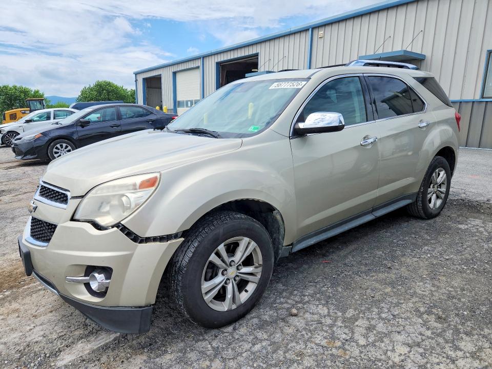 2013 Chevrolet Equinox VIN 2GNFLGE37D6191062 COPART salvage auction — FRONT END, PA - CERTIFICATE OF SALVAGE, sold $500 on 2026-07-02 (photo 1)