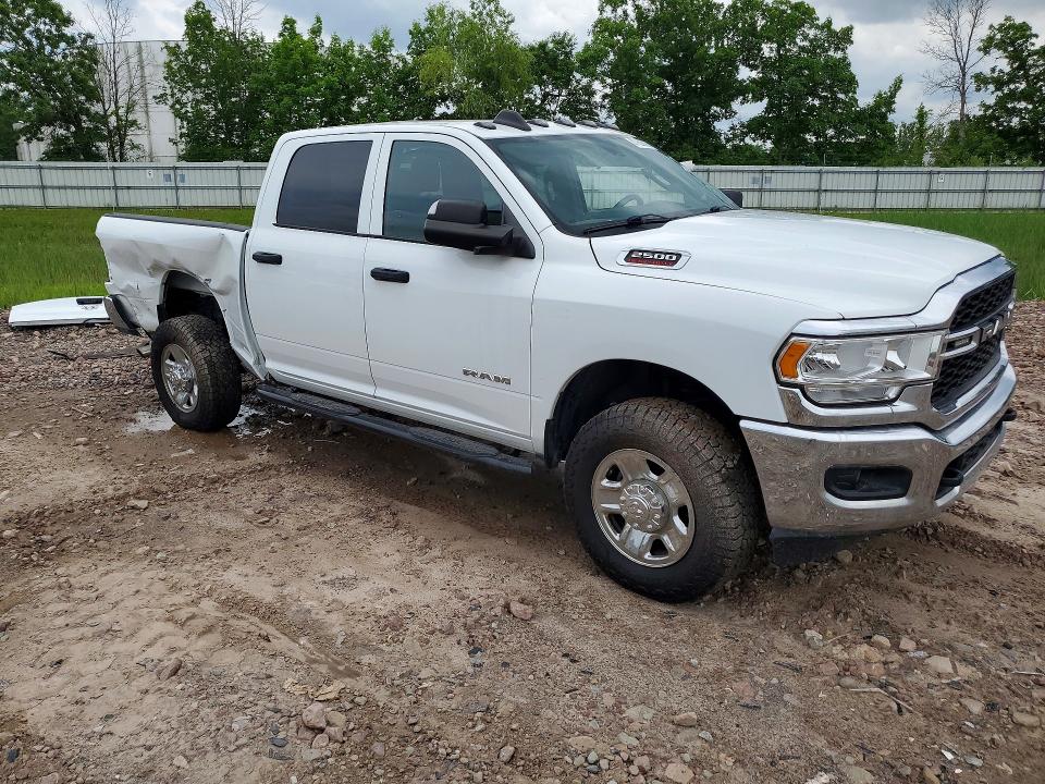 2022 Ram 2500 VIN 3C6UR5CJ6NG365821 COPART salvage auction — REAR END, Nc - Salvage Certificate Of Title, sold $17,400 on 2026-07-29 (photo 4)