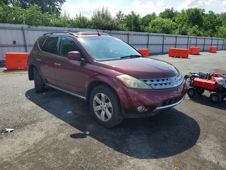 2006 Nissan Murano VIN JN8AZ08W86W540581 COPART salvage auction — MINOR DENT/SCRATCHES, Pa - Certificate Of Salvage, sold $325 on 2026-07-07 (photo 4)