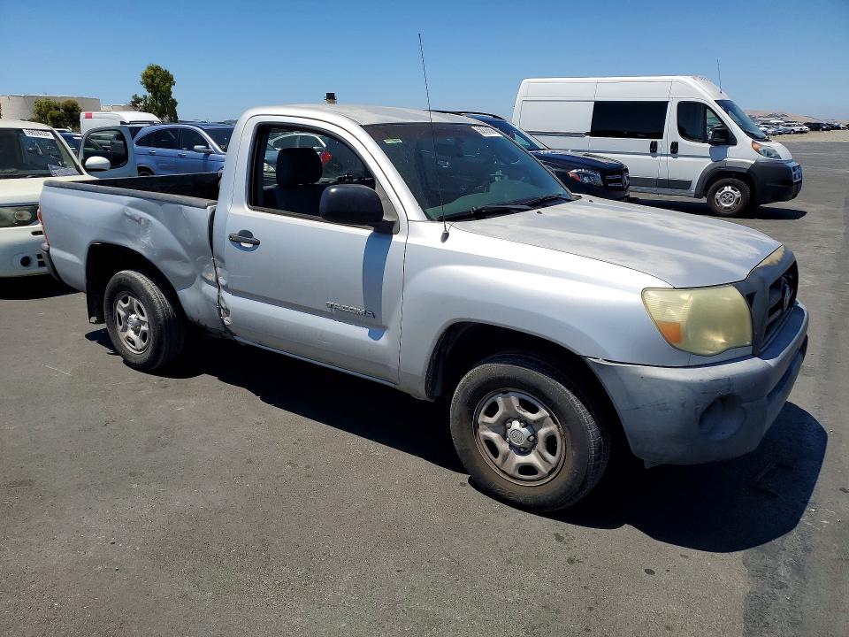 2006 Toyota Tacoma VIN 5TENX22N26Z270667 COPART salvage auction — SIDE, Ca - Salvage Certificate, sold $675 on 2026-07-22 (photo 4)