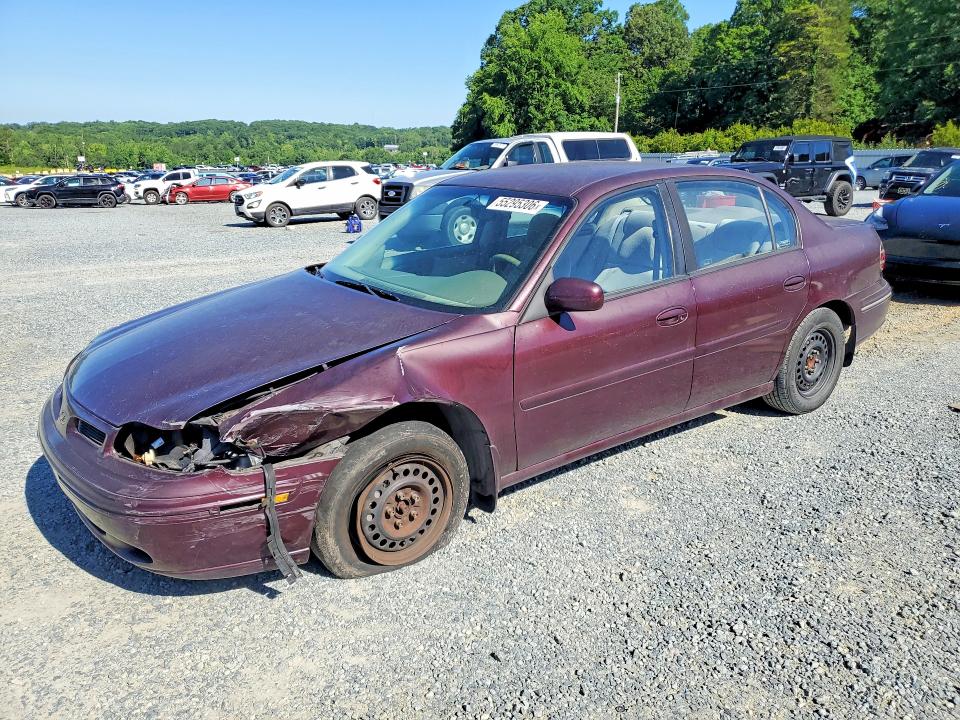 1999 Oldsmobile Cutlass VIN 1G3NB52M8X6315584 — COPART salvage auction photo