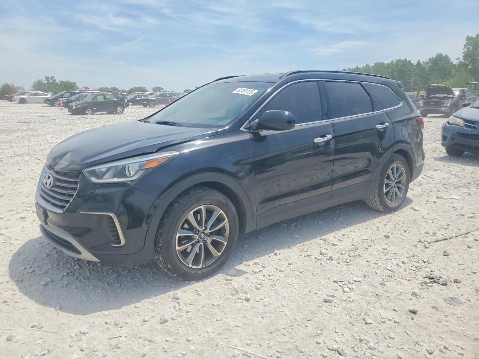 2017 Hyundai Santa fe VIN KM8SM4HF2HU170051 COPART salvage auction — FRONT END, Mi - Dealer Only Clean Title, sold $1,700 on 2026-07-16 (photo 1)