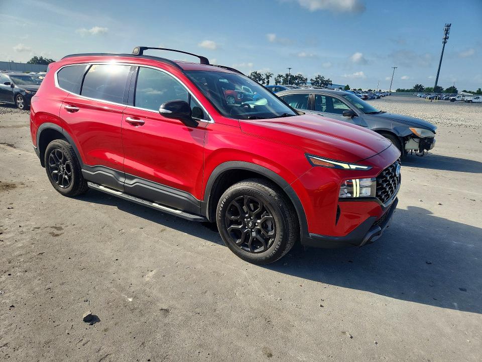 2023 Hyundai Santa fe VIN 5NMS6DAJXPH527348 COPART salvage auction — REAR END, Fl - Cert Of Title Slvg Rebuildable, sold $7,100 on 2026-08-24 (photo 4)