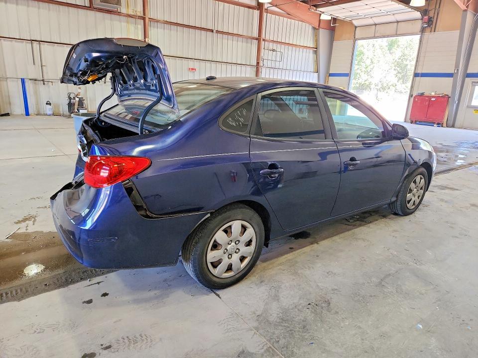 2008 Hyundai Elantra VIN KMHDU46D98U542057 COPART salvage auction — REAR END, Va - Cert Of Title - Salvage, sold $650 on 2026-07-17 (photo 3)
