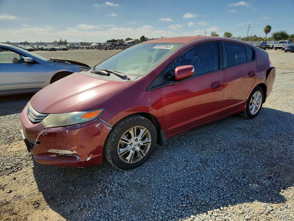 2010 Honda Insight VIN JHMZE2H76AS025558 COPART salvage auction — FRONT END, Ca - Non-Repairable Vehicle Cert, sold $200 on 2026-07-21 (photo 1)