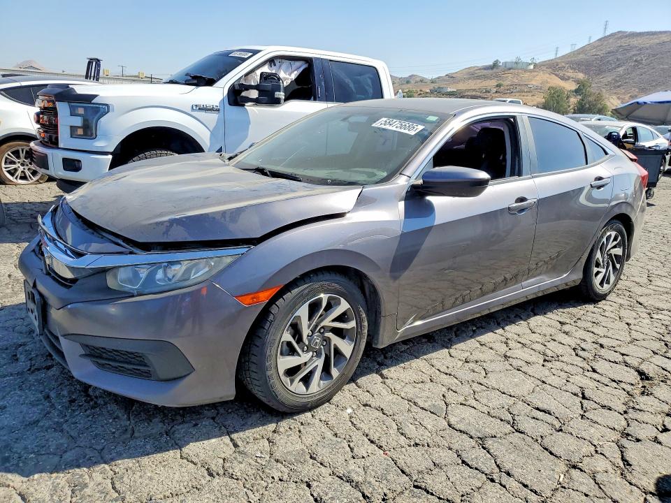 2016 Honda Civic VIN 2HGFC2F79GH541976 COPART salvage auction — FRONT END, Ca - Salvage Certificate, sold $4,300 on 2026-07-02 (photo 1)