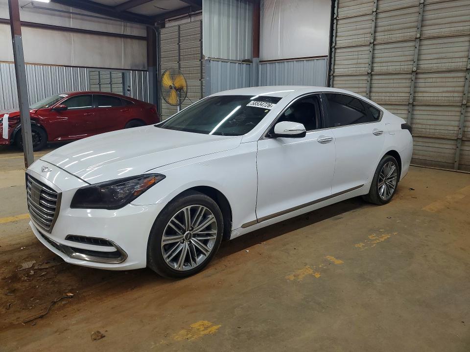 2018 Genesis VIN KMHGN4JE5JU284653 COPART salvage auction — NORMAL WEAR, Nc - Dealer Only Clean Title (P), sold $5,400 on 2026-07-29 (photo 1)