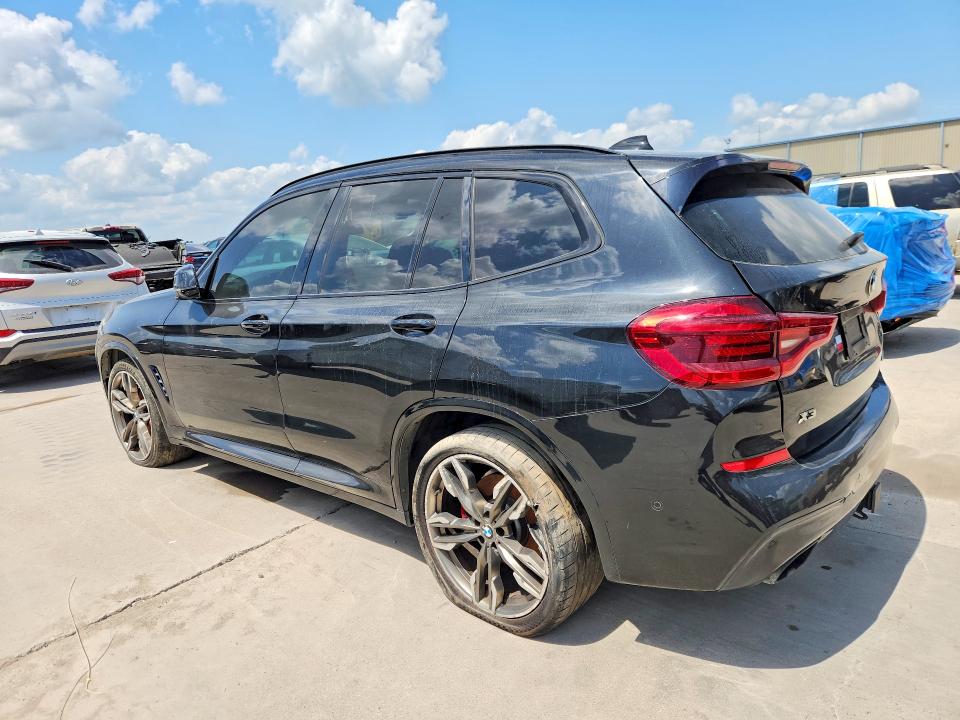2021 BMW X3 VIN 5UXTY9C01M9F21561 COPART salvage auction — FRONT END, Tx - Certificate Of Title (P), sold $16,500 on 2026-07-30 (photo 2)