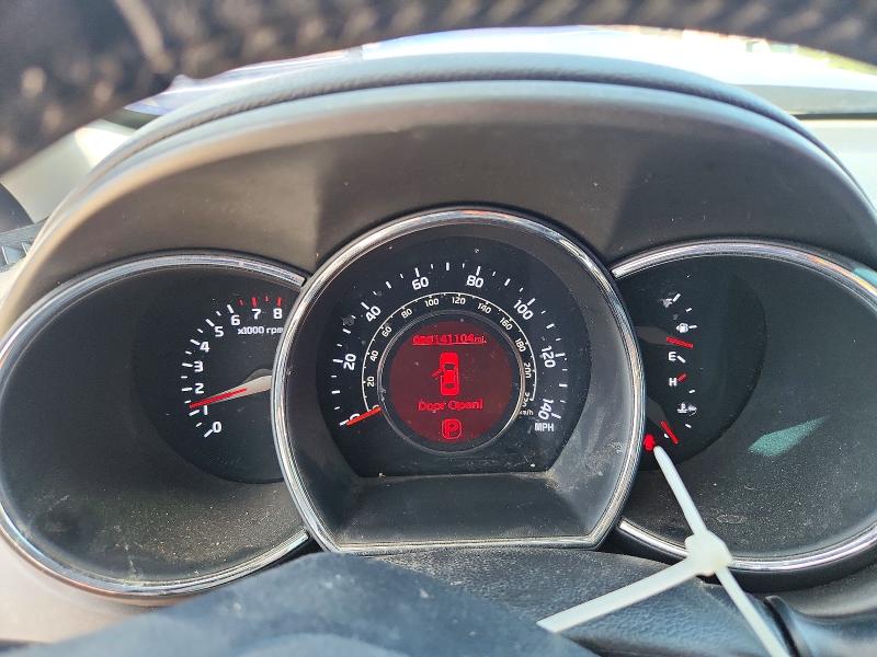 2012 Kia Rio VIN KNADN5A34C6095329 COPART salvage auction — FRONT END, Ga - Cert Of Title-Salvage, sold $425 on 2026-07-07 (photo 9)