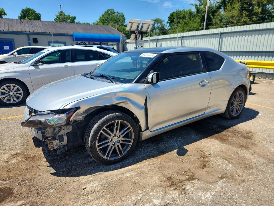 2013 Scion Tc VIN JTKJF5C76D3057034 COPART salvage auction — FRONT END, Ks - Cert Of Title-Salvage, sold $700 on 2026-08-26 (photo 1)
