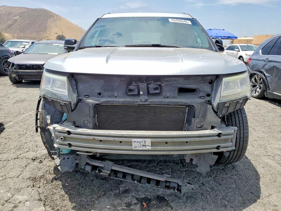 2017 Ford Explorer VIN 1FM5K8D80HGD43582 COPART salvage auction — FRONT END, Ca - Salvage Certificate, sold $2,400 on 2026-07-02 (photo 5)
