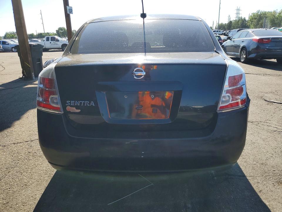 2008 Nissan Sentra VIN 3N1AB61E68L689698 COPART salvage auction — REAR END, Co - Dis/Dlr/Exp Only Clean Title, sold $625 on 2026-07-09 (photo 6)