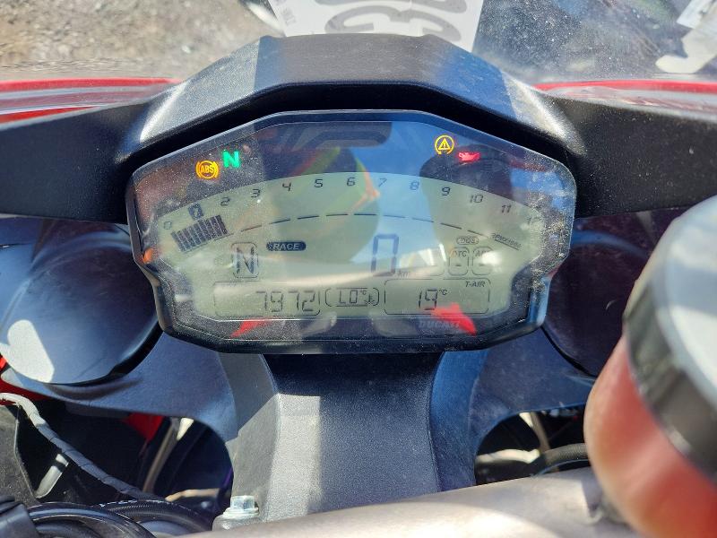 2017 Ducati Panigale VIN ZDM14B1W9HB004639 COPART salvage auction — SIDE, On - Permit No Brand - Unfit, sold $4,850 on 2026-08-13 (photo 7)