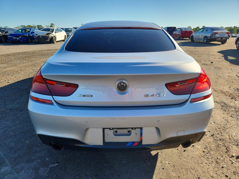 2016 BMW 6er VIN WBA6D2C54GGT66074 COPART salvage auction — FRONT END, Va - Cert Of Title - Salvage, sold $4,200 on 2026-08-12 (photo 6)