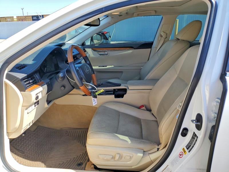 2013 Lexus ES VIN JTHBW1GG5D2016798 COPART salvage auction — FRONT END, Ca - Salvage Certificate, sold $4,950 on 2026-07-31 (photo 7)