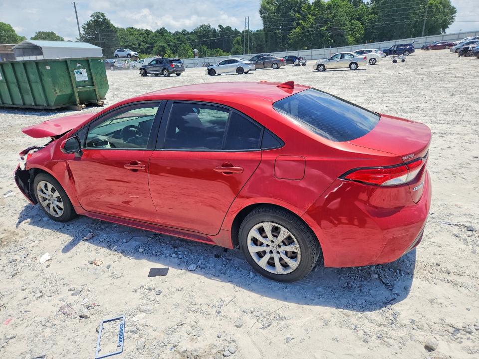 2020 Toyota VIN JTDEPRAE9LJ056534 COPART salvage auction — FRONT END, Ga - Cert Of Title-Salvage, sold $3,200 on 2026-07-08 (photo 2)