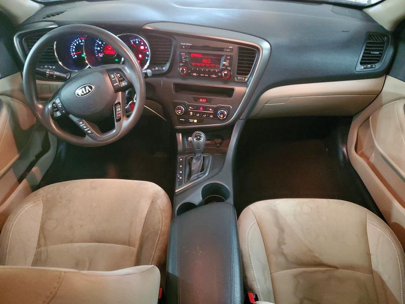 2013 Kia Optima VIN 5XXGM4A74DG093468 COPART salvage auction — FRONT END, Tn - Salvage Certificate, sold $175 on 2026-07-21 (photo 8)