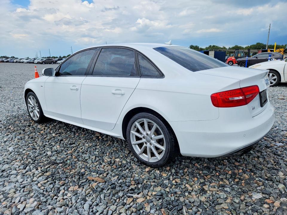 2016 Audi A4 VIN WAUAFAFLXGA012815 COPART salvage auction — FRONT END, Fl - Cert Of Ttl-Rebuilt&Slvg Rbld, sold $3,150 on 2026-07-10 (photo 2)