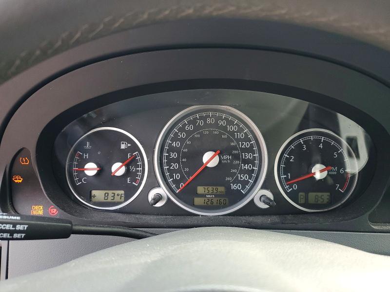2005 Chrysler Crossfire VIN 1C3AN69L95X055944 COPART salvage auction — REAR END, Ct - Cert Of Title-Salvage, sold $525 on 2026-07-07 (photo 9)