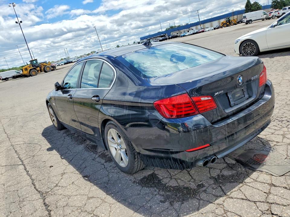 2013 BMW 5er VIN WBAXH5C50DDW12397 COPART salvage auction — MINOR DENT/SCRATCHES, Mi - Certificate Of Title, sold $2,700 on 2026-07-31 (photo 2)