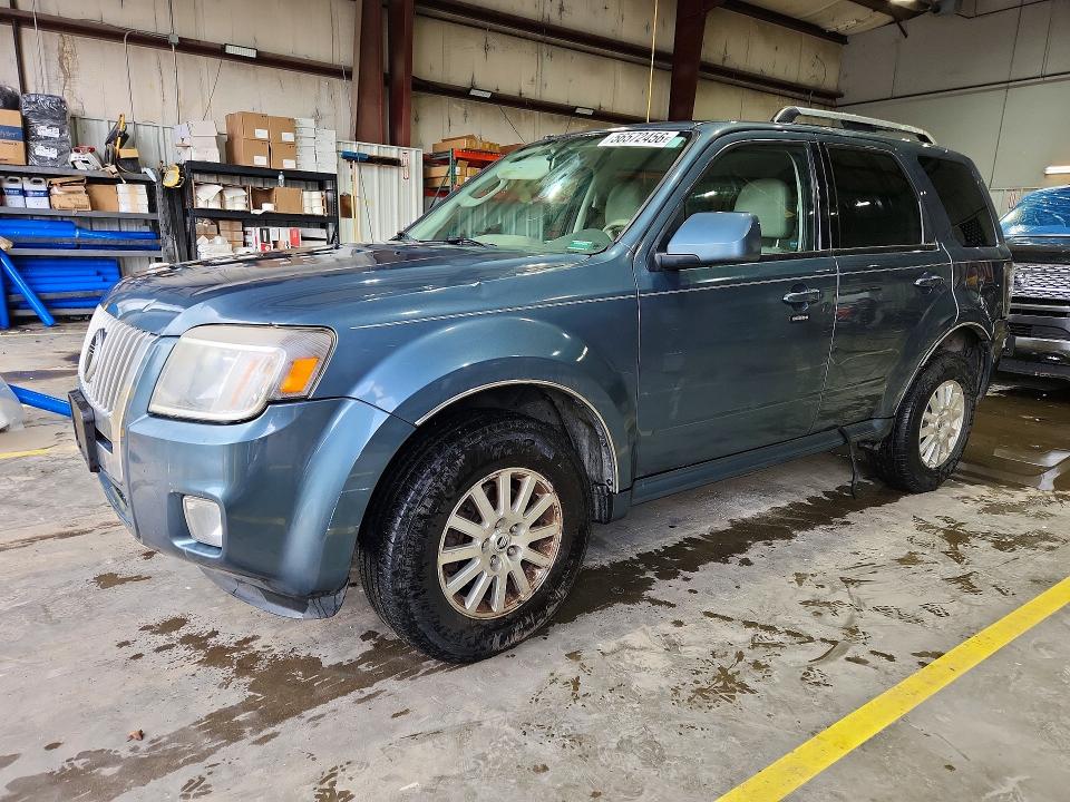 2011 Mercury Mariner VIN 4M2CN8HG8BKJ07457 COPART salvage auction — HAIL, Mo - Salvage Certificate Of Title, sold $100 on 2026-07-27 (photo 1)