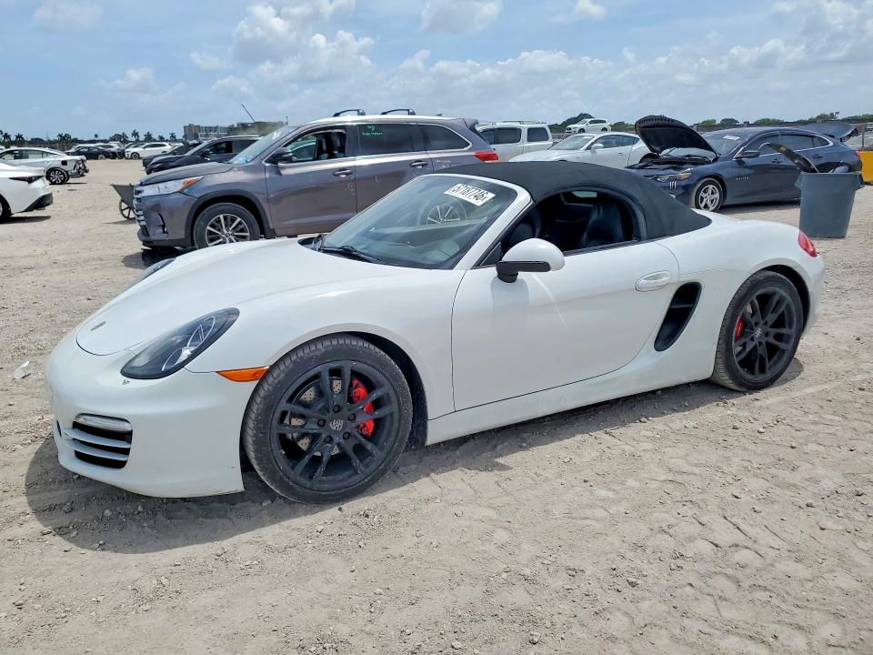 2013 Porsche VIN WP0CA2A8XDS114088 COPART salvage auction — WATER/FLOOD, FL - CERTIFICATE OF DESTRUCTION, sold $9,000 on 2026-07-22 (photo 1)