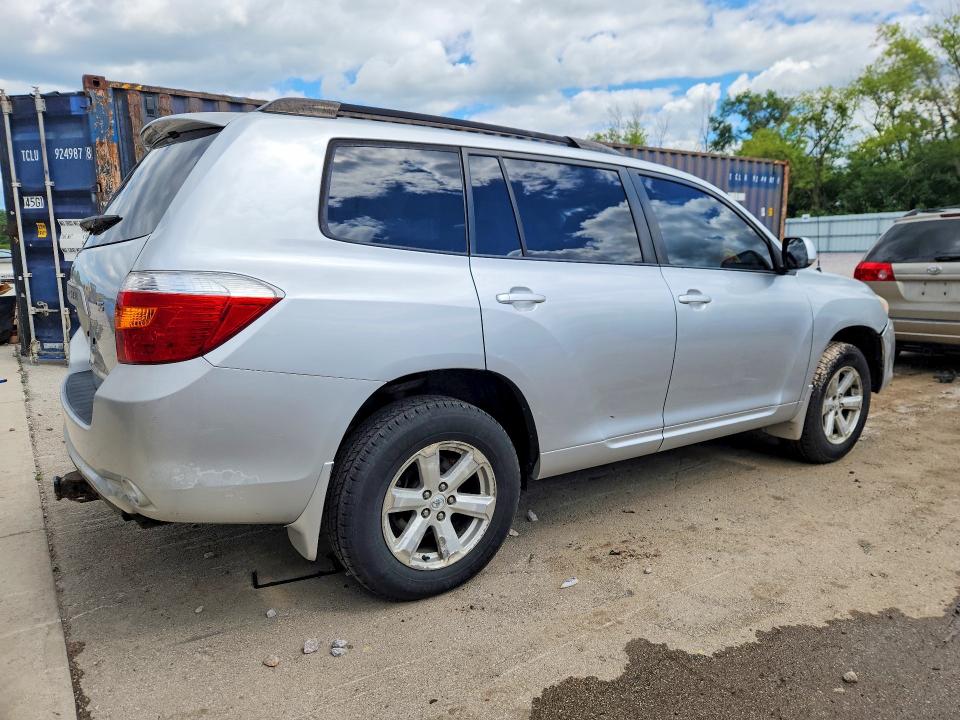 2008 Toyota Highlander VIN JTEDS41A882022124 COPART salvage auction — FRONT END, TN - SALVAGE CERTIFICATE, sold $1,000 on 2026-07-20 (photo 3)
