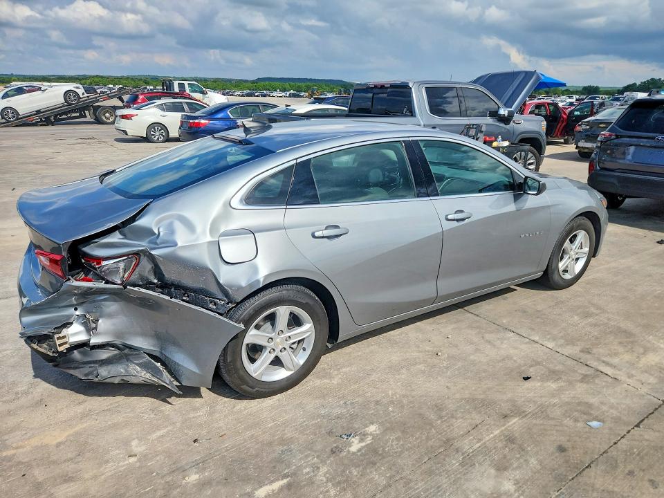 2025 Chevrolet Malibu VIN 1G1ZB5ST5SF113439 COPART salvage auction — WATER/FLOOD, Tx - Salvage Title-Flood Damage, sold $175 on 2026-07-09 (photo 3)