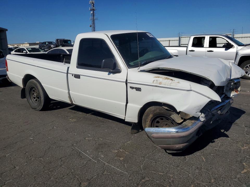 1997 Ford Ranger VIN 1FTCR10A2VPA89859 COPART salvage auction — FRONT END, Ca - Salvage Certificate, sold $425 on 2026-07-09 (photo 4)