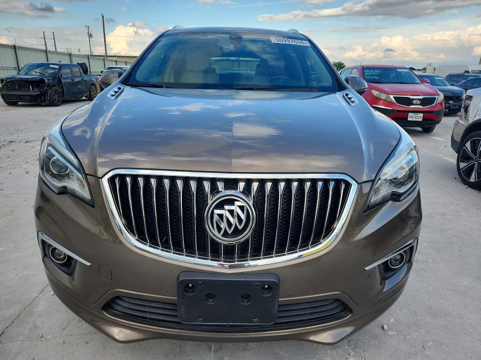 2017 Buick Envision VIN LRBFXBSA9HD239783 COPART salvage auction — WATER/FLOOD, Tx - Salvage Title-Flood Damage, sold $250 on 2026-07-24 (photo 5)
