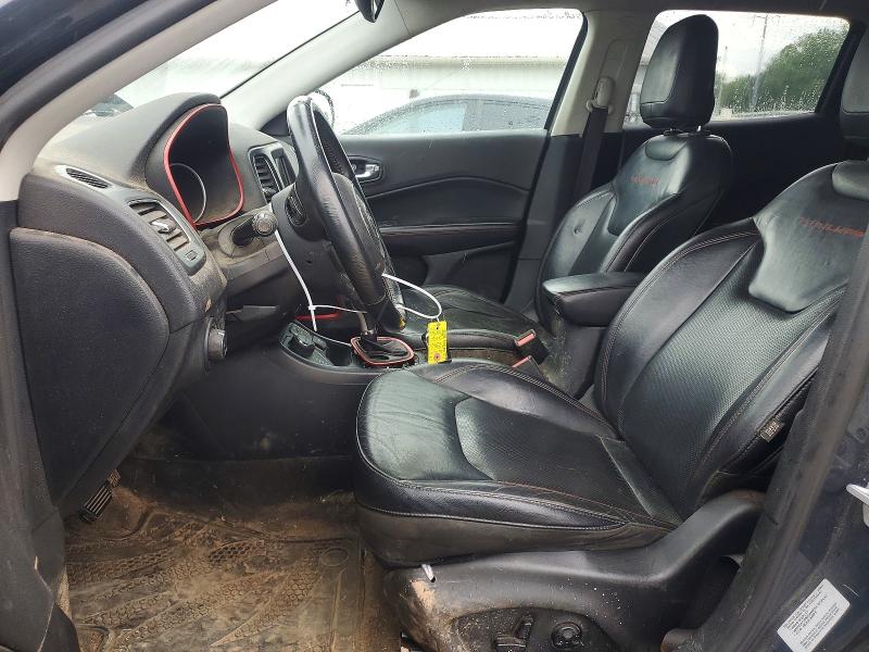 2017 Jeep Compass VIN 3C4NJDDB7HT597541 COPART salvage auction — FRONT END, Wv - Certificate Of Title (P), sold $3,200 on 2026-07-27 (photo 7)