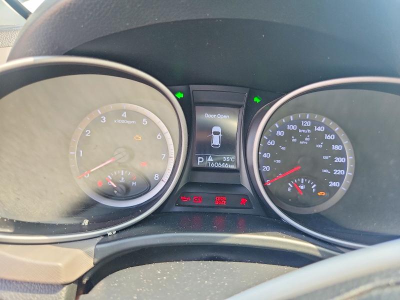 2014 Hyundai Santa fe VIN KM8SM4HF3EU042185 COPART salvage auction — SIDE, Qc - Gravement Accidente, sold $1,100 on 2026-07-28 (photo 9)