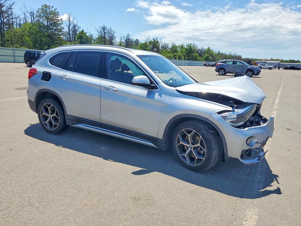 2018 BMW X1 VIN WBXHT3C38J3H30536 COPART salvage auction — FRONT END, Ny - Mv-907A Salvage Certificate, sold $1,550 on 2026-07-06 (photo 4)