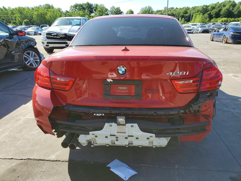 2015 BMW VIN WBA3V5C51FP752189 COPART salvage auction — SIDE, KY - CERT OF TITLE-SALVAGE, sold $1,600 on 2026-07-30 (photo 6)