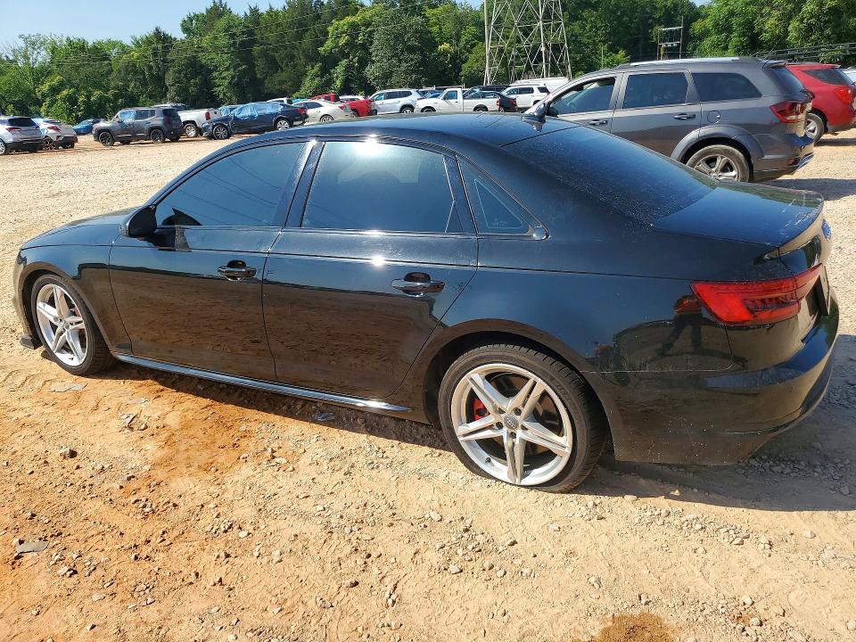 2017 Audi A4 VIN WAUPNAF43HA170744 COPART salvage auction — FRONT END, Nc - Salvage Certificate Of Title, sold $175 on 2026-07-27 (photo 2)