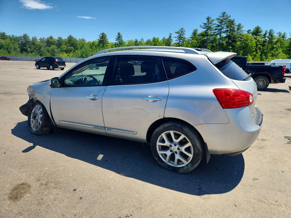 2011 Nissan Rogue VIN JN8AS5MV3BW305076 COPART salvage auction — FRONT END, Me - Cert Of Title-Salvage Collisio, sold $175 on 2026-07-24 (photo 2)