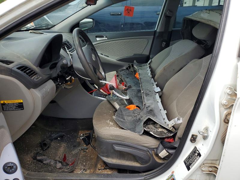 2014 Hyundai VIN KMHCT5AE9EU194891 COPART salvage auction — FRONT END, Ky - Cert Of Title-Salvage, sold $300 on 2026-07-20 (photo 7)